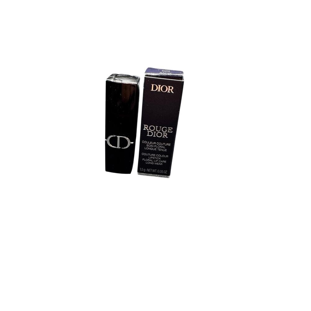 NWT Dior Rouge Dior Couture Lipstick 999 Satin MINI NEW IN BOX